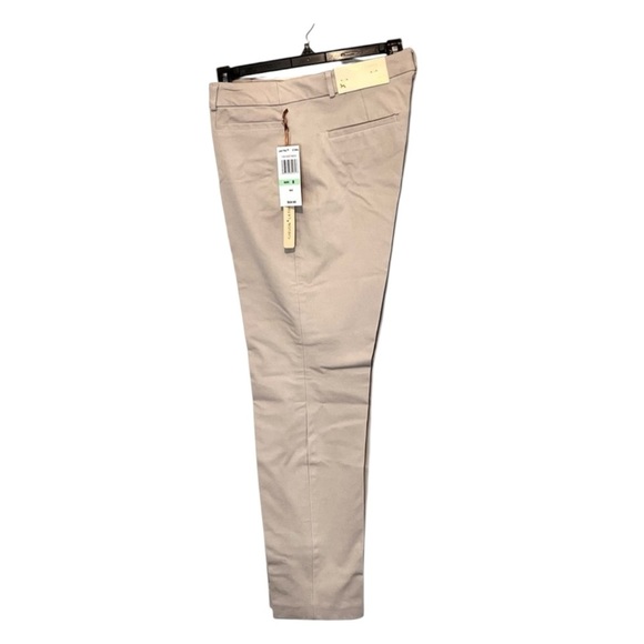 GIBSON LATIMER Women’s Pants, sits below waist, skinny fit, Khaki Color, Size 8 - Picture 1 of 12